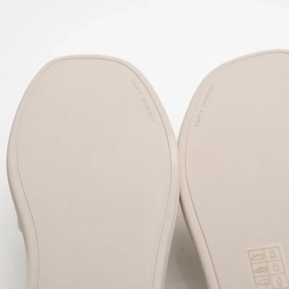 Tory Burch • Double-T Nappa Leather Slide